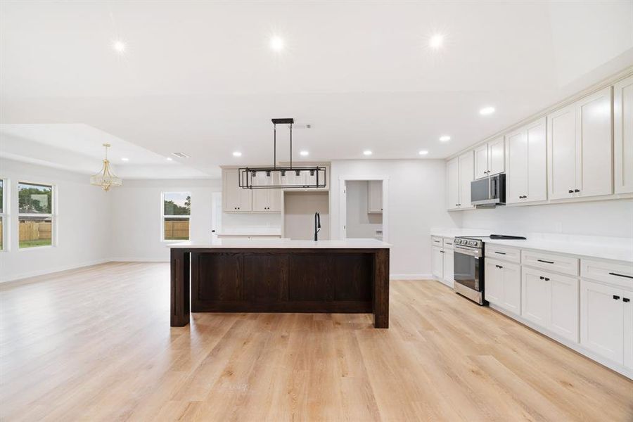 Furnished interior view inside a new home in , Brookston (Image 6).