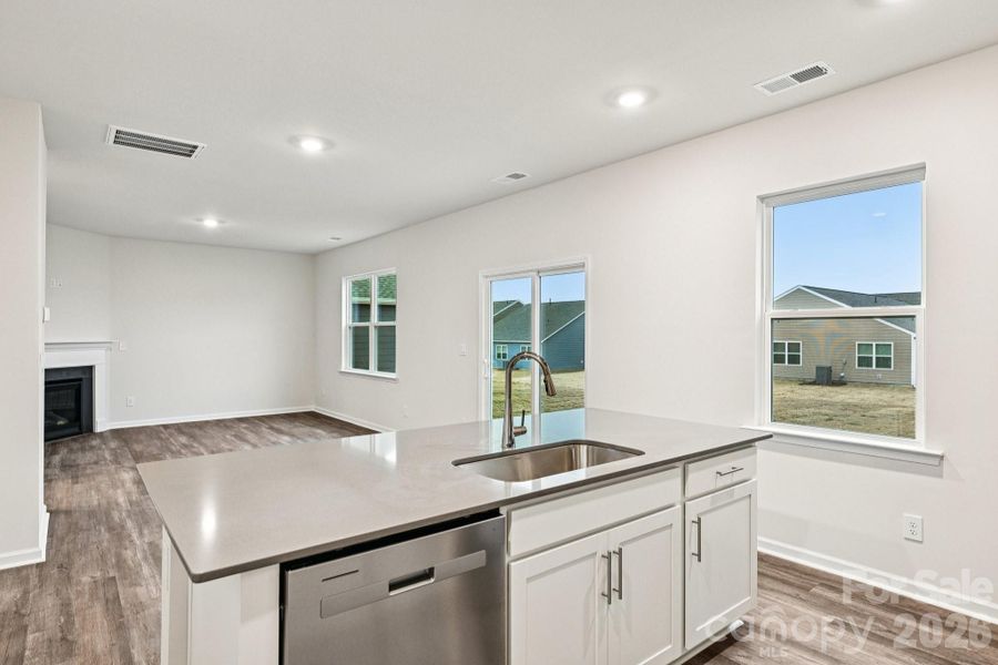 Furnished interior view inside a new home in Laurelbrook, Sherrills Ford (Image 5). Furnished interior view inside a new home in Laurelbrook, Sherrills Ford (Image 5).