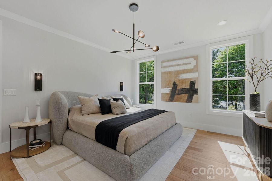 Furnished interior view inside a new home in , Charlotte (Image 14). Furnished interior view inside a new home in , Charlotte (Image 14).