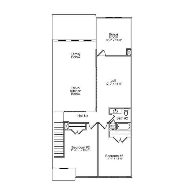2D floor plan layout of this home in Bally Castle, Murrells Inlet, SC (Image 4). 2D floor plan layout of this home in Bally Castle, Murrells Inlet, SC (Image 4).
