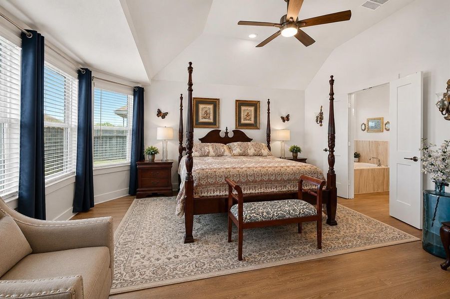 Furnished interior view inside a new home in Moran Ranch, Willis (Image 17). Furnished interior view inside a new home in Moran Ranch, Willis (Image 17).