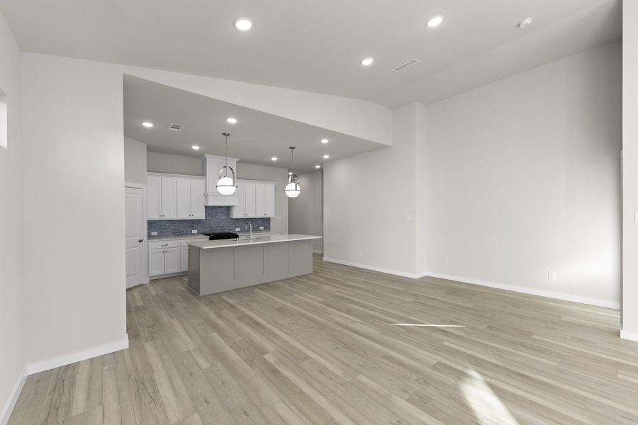 Spacious, unfurnished interior of a new home in Willow Grove Single-Family Homes, Melissa (Image 15). Spacious, unfurnished interior of a new home in Willow Grove Single-Family Homes, Melissa (Image 15).