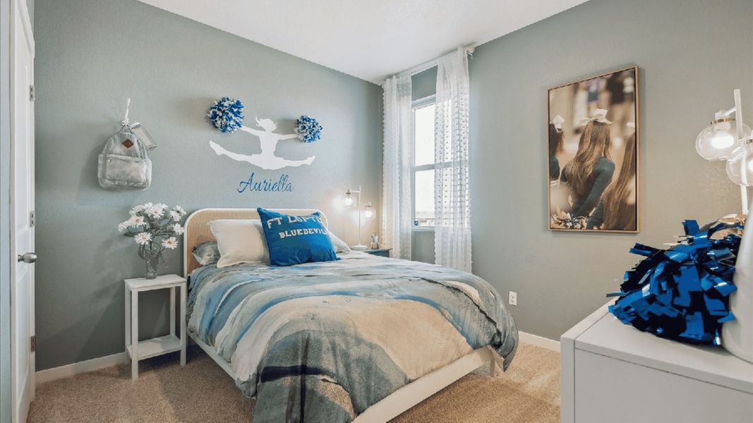 Furnished interior view inside a new home in Silver Peaks, Lochbuie (Image 17). Furnished interior view inside a new home in Silver Peaks, Lochbuie (Image 17).