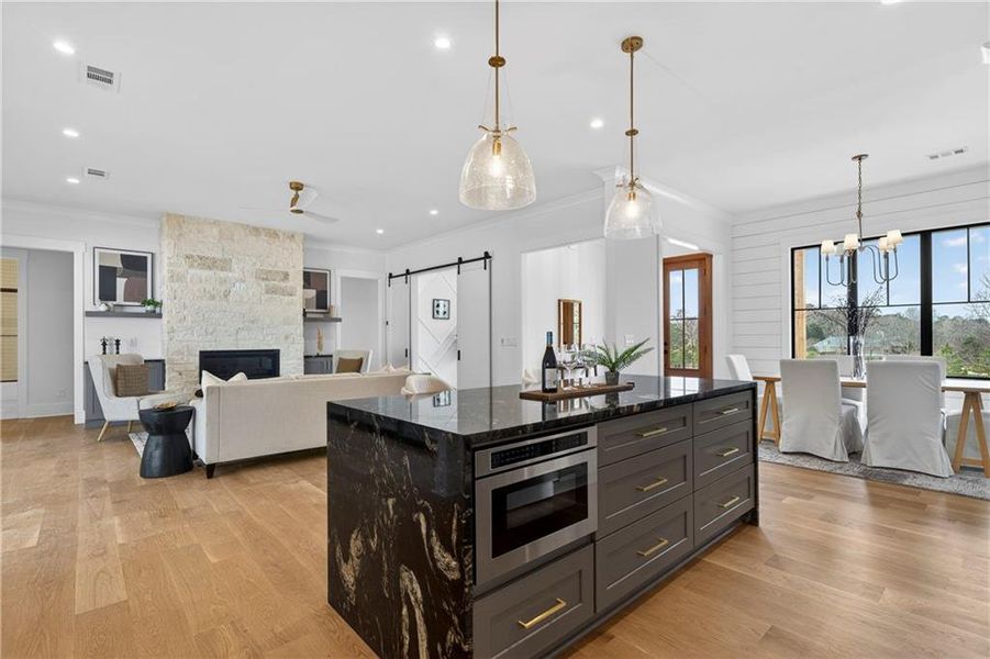 Furnished interior view inside a new home in , White Plains (Image 60).
