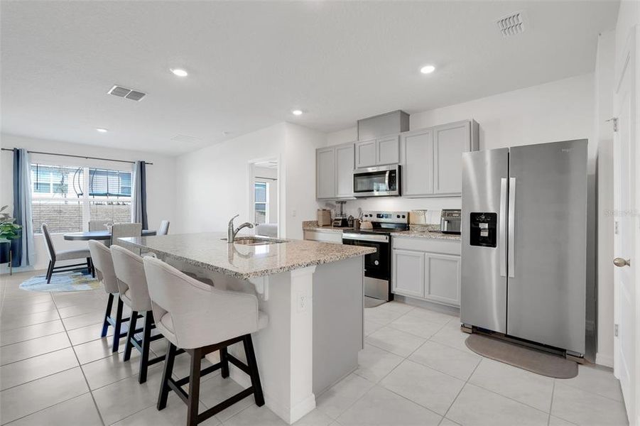 Furnished interior view inside a new home in Westridge Park, Zellwood (Image 12).