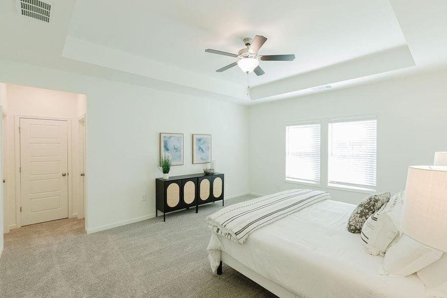 Furnished interior view inside a new home in Downtown Fausett, Dawsonville (Image 11).