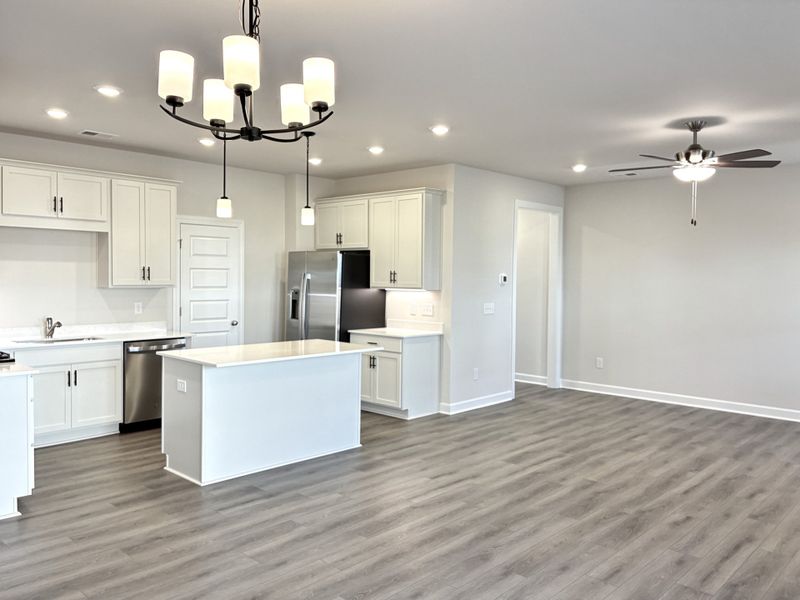 Furnished interior view inside a new home in Holly Ridge, Greenville (Image 7).