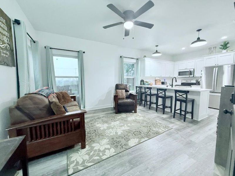 Furnished interior view inside a new home in , Brenham (Image 9).
