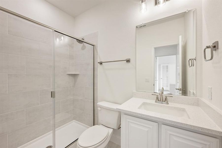 Furnished interior view inside a new home in Wildflower Ranch 60-65, Fort Worth (Image 20).