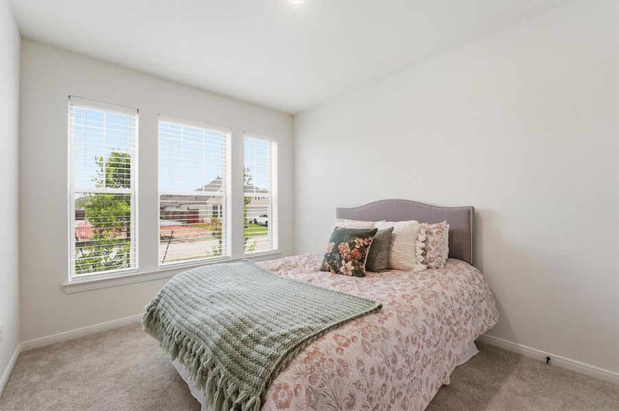 Spacious secondary bedroom