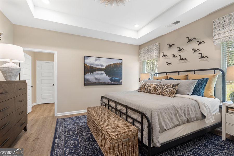 Furnished interior view inside a new home in Maddox Station, Eatonton (Image 29).