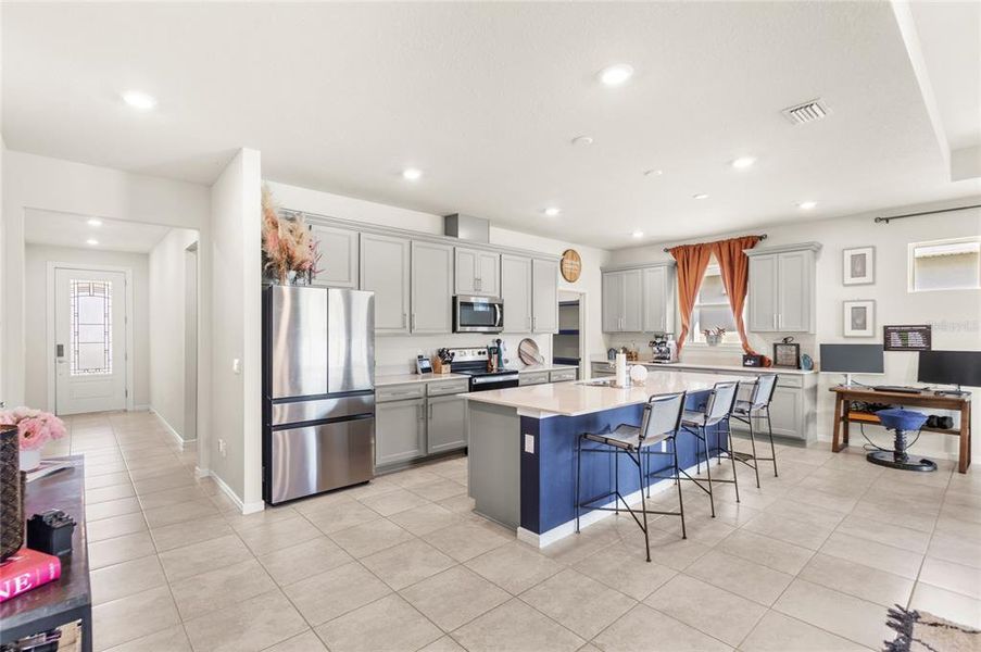 Furnished interior view inside a new home in , Kissimmee (Image 17). Furnished interior view inside a new home in , Kissimmee (Image 17).