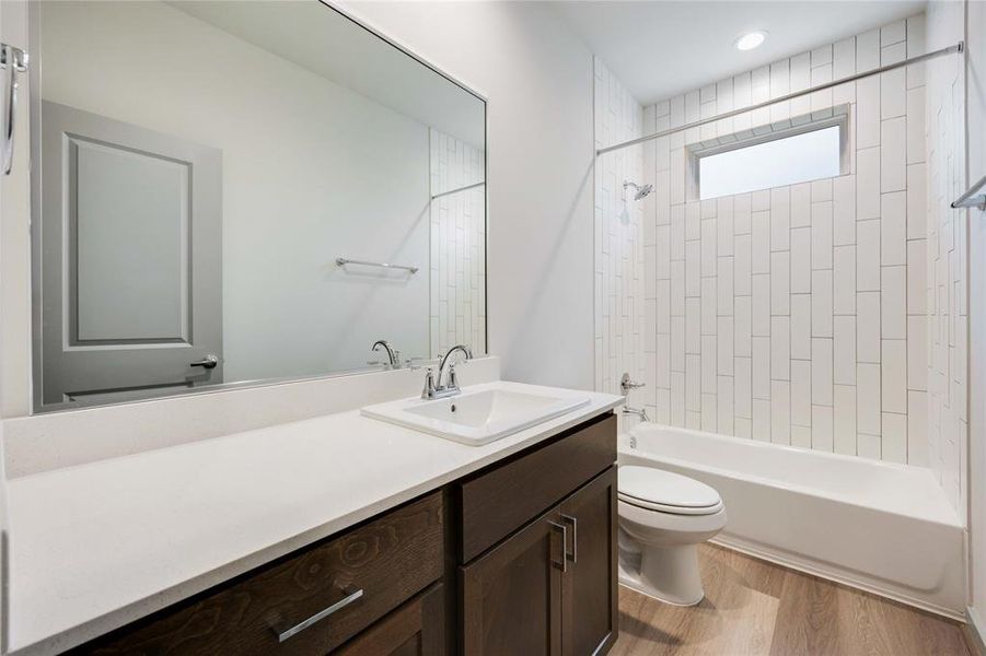 Full Bath on 1st floor