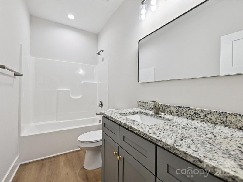 Furnished interior view inside a new home in , York (Image 18).