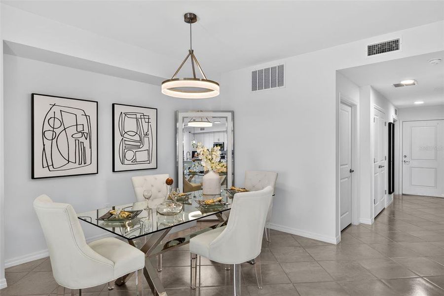 Furnished interior view inside a new home in , Punta Gorda (Image 16).