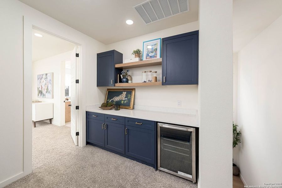 Furnished interior view inside a new home in , San Antonio (Image 31).