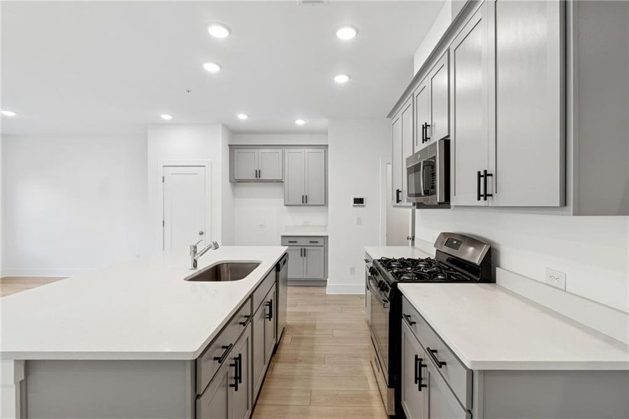Furnished interior view inside a new home in Grandview Terrace, Canton (Image 5).