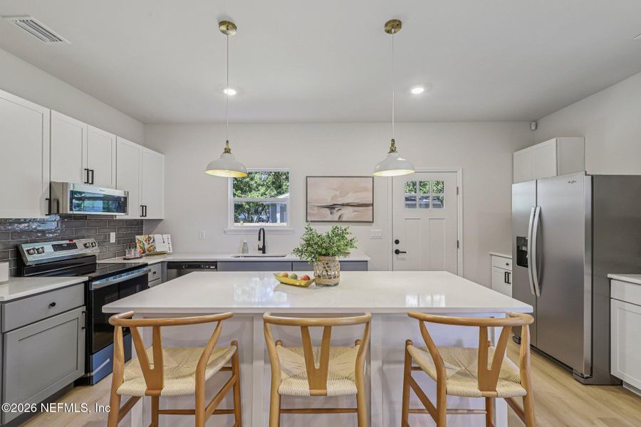 Furnished interior view inside a new home in , Jacksonville (Image 17).