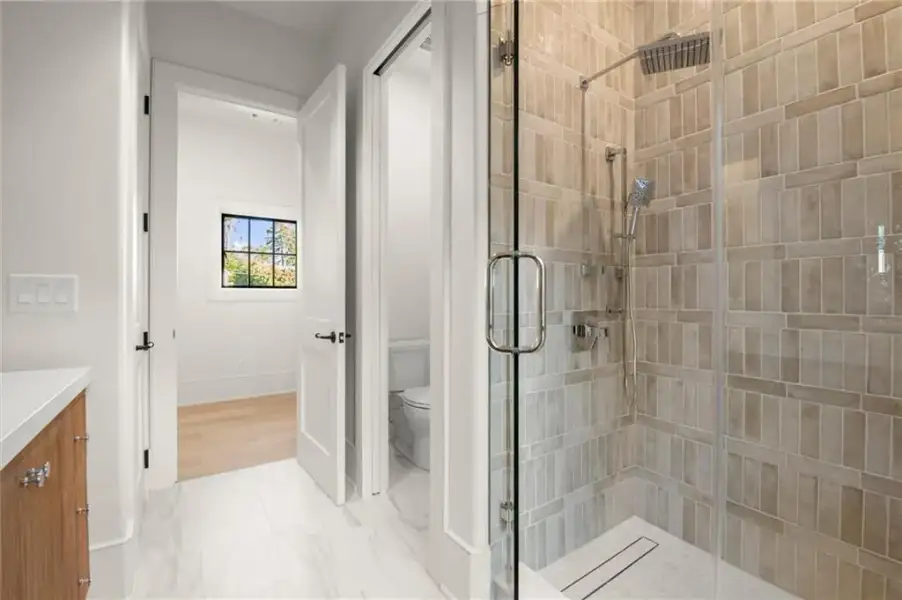 Furnished interior view inside a new home in , Alpharetta (Image 18).