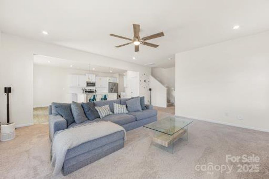 Furnished interior view inside a new home in Wilora Pond, Charlotte (Image 33). Furnished interior view inside a new home in Wilora Pond, Charlotte (Image 33).