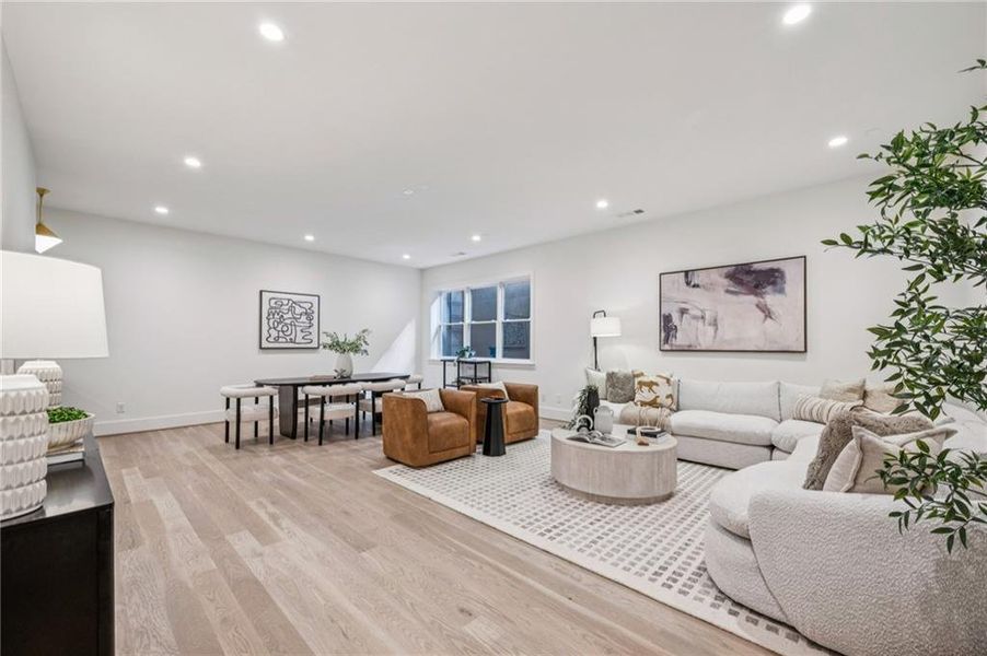 Furnished interior view inside a new home in , Atlanta (Image 40). Furnished interior view inside a new home in , Atlanta (Image 40).