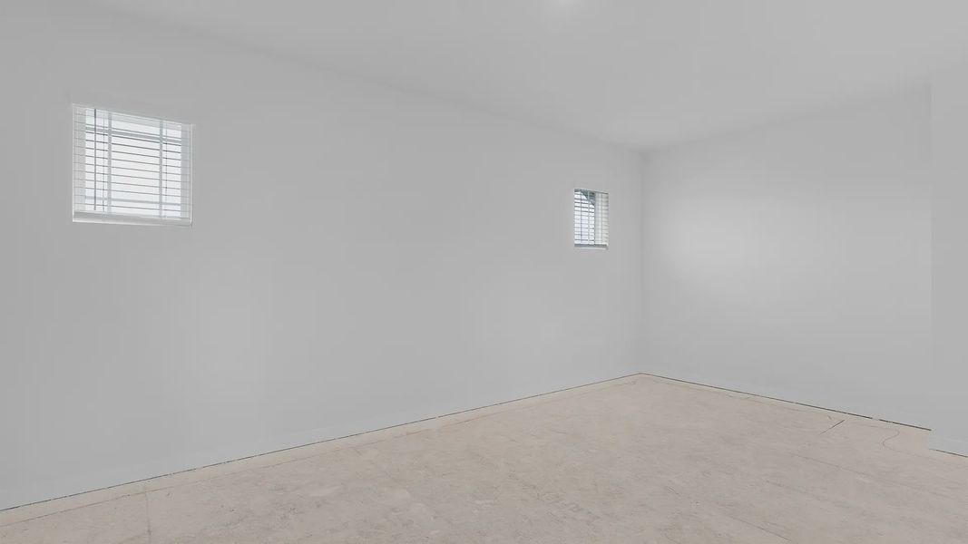 Representative unfurnished interior of a home built from the Acadia by Chesmar Homes in Crescent Bluff, Georgetown (Image 16).