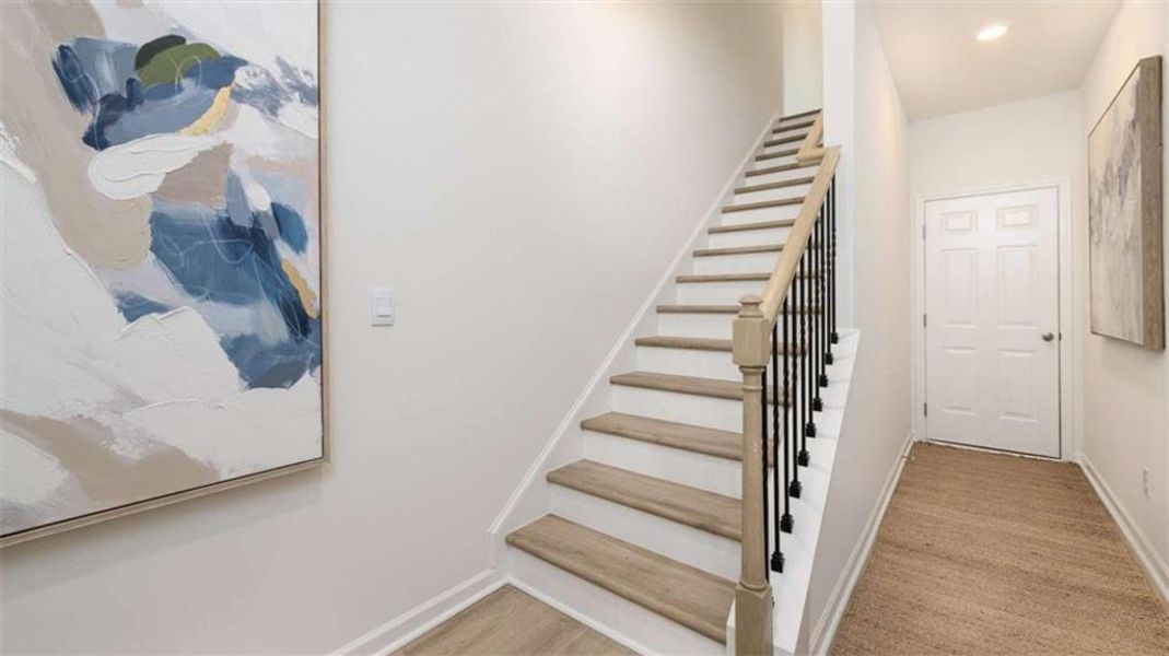 Furnished interior view inside a new home in Benteen Reserve, Atlanta (Image 16).