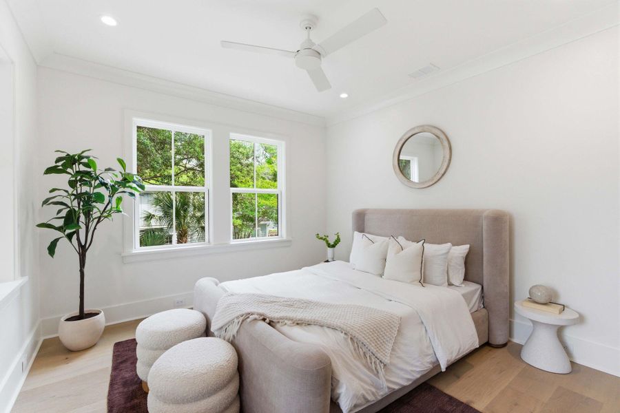 Furnished interior view inside a new home in , Mount Pleasant (Image 35).