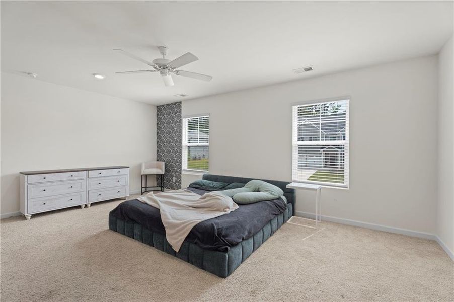 Furnished interior view inside a new home in , Hampton (Image 11). Furnished interior view inside a new home in , Hampton (Image 11).
