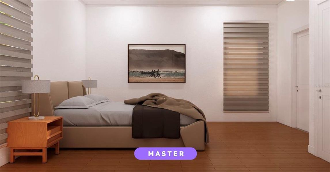 Furnished interior view inside a new home in , Dunnellon (Image 5).