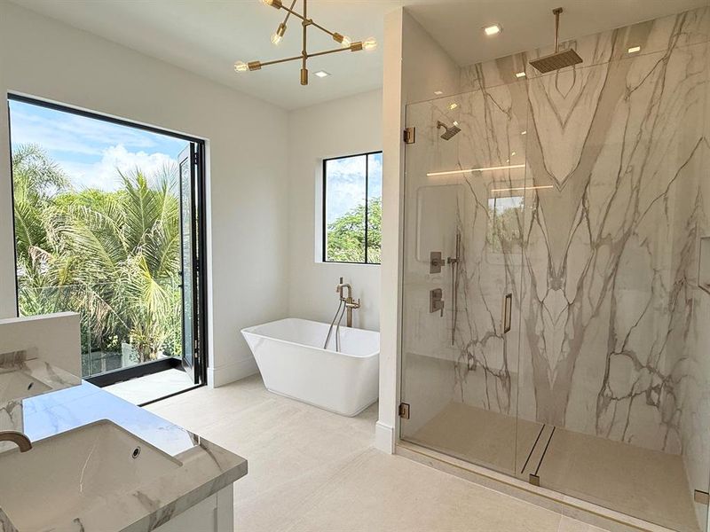 Furnished interior view inside a new home in , Lake Worth (Image 11).