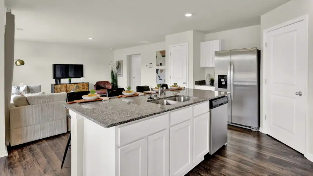 Furnished interior view inside a new home in Keebler Meadows, Johnson City (Image 6).