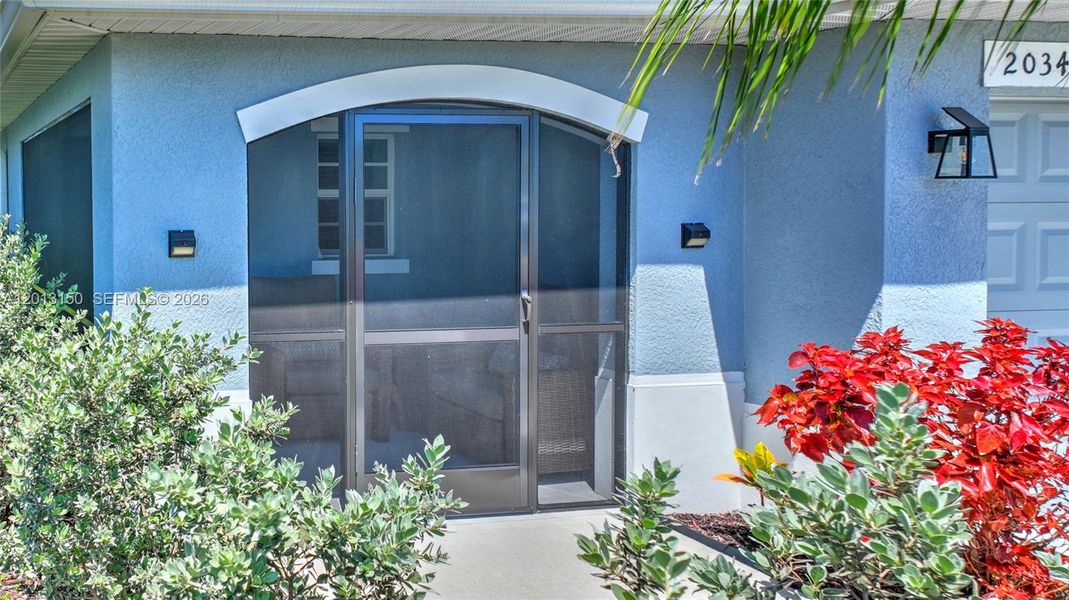 Exterior details and patio area of a home in , Lehigh Acres (Image 25).