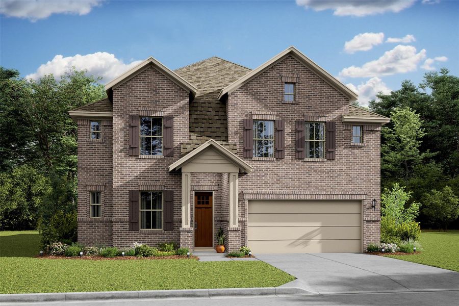 Stunning Davenport design by K. Hovnanian Homes with elevation SA in beautiful Kingdom Heights. (*Artist rendering used for illustration purposes only.) Stunning Davenport design by K. Hovnanian Homes with elevation SA in beautiful Kingdom Heights. (*Artist rendering used for illustration purposes only.)