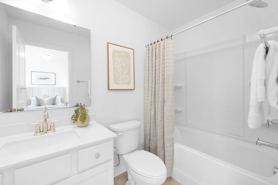 Representative furnished interior of a home built from the TA4000 by True Homes in Streamside, Red Cross (Image 16). Representative furnished interior of a home built from the TA4000 by True Homes in Streamside, Red Cross (Image 16).