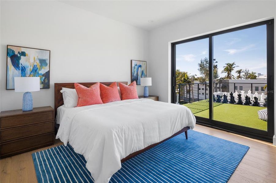 Furnished interior view inside a new home in , Sarasota (Image 28).