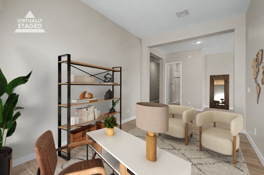 Furnished interior view inside a new home in Wildera, San Tan Valley (Image 9).