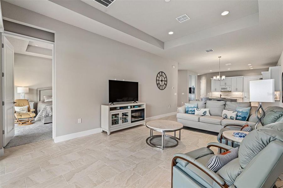 Furnished interior view inside a new home in , Ormond Beach (Image 31).