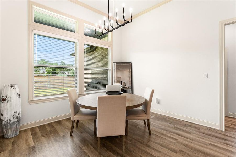 Furnished interior view inside a new home in , Woodway (Image 17).