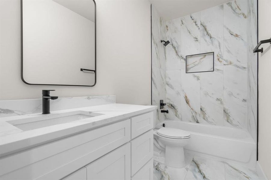 Secondary bath upstairs Secondary bath upstairs