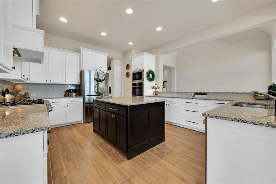 Kitchen from the Morning room / living room area.