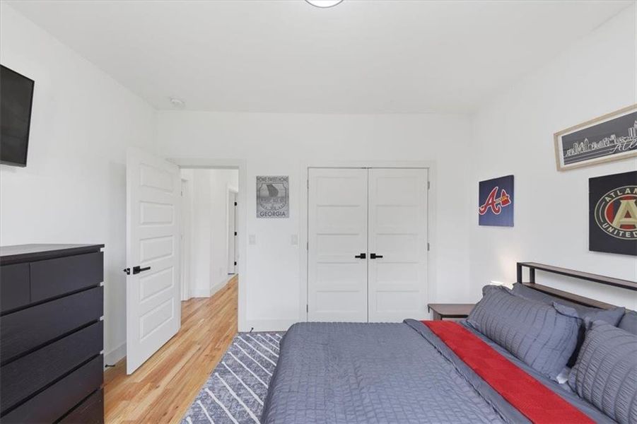 Furnished interior view inside a new home in , Atlanta (Image 35).