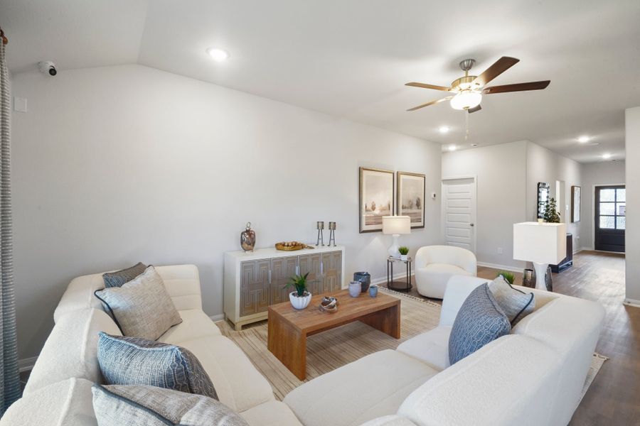 Lexington Heights Model Home - Golden - Family Room Lexington Heights Model Home - Golden - Family Room