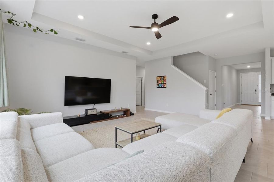 Furnished interior view inside a new home in Deerbrook, Land O' Lakes (Image 19).