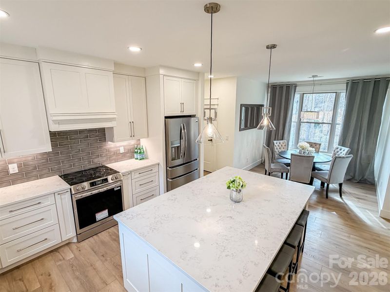 Furnished interior view inside a new home in , Newton (Image 43).