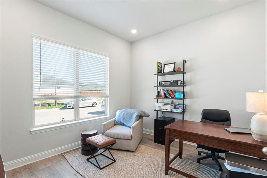 Furnished interior view inside a new home in Bayside, Rowlett (Image 14).