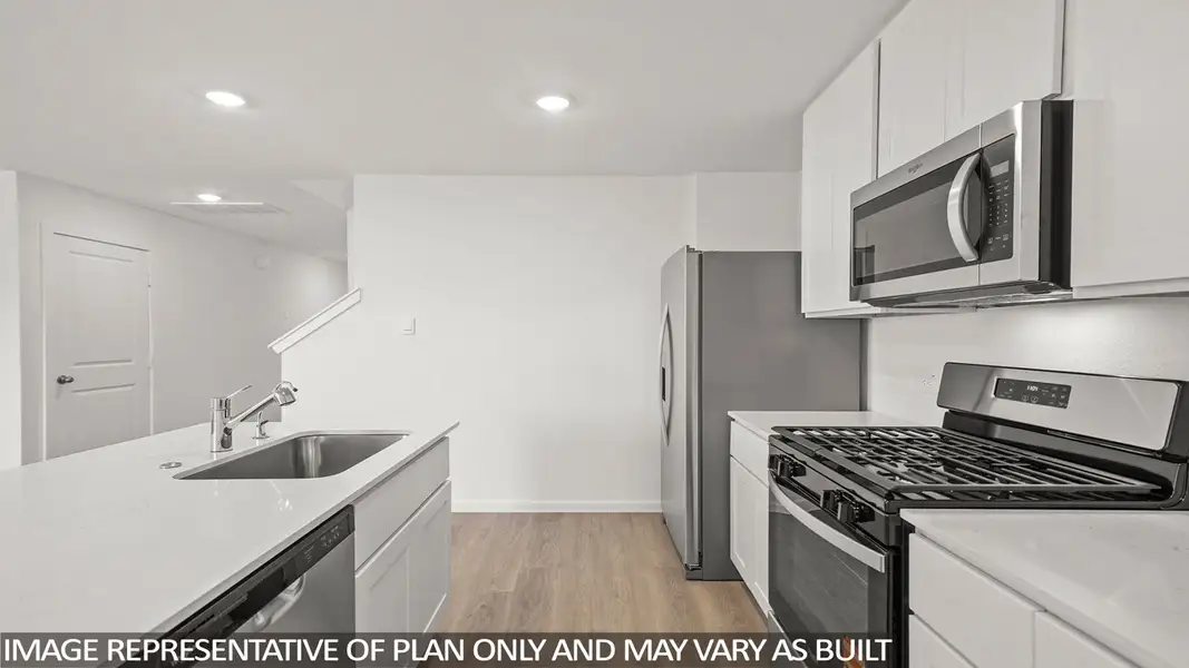 Furnished interior view inside a new home in Eastern Wells, Jarrell (Image 4). Furnished interior view inside a new home in Eastern Wells, Jarrell (Image 4).