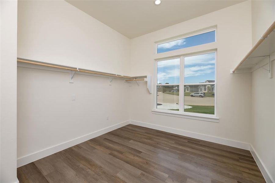 Main bedroom closet