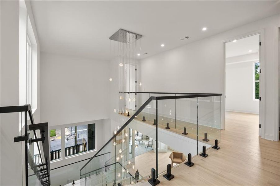 Furnished interior view inside a new home in , Atlanta (Image 11). Furnished interior view inside a new home in , Atlanta (Image 11).