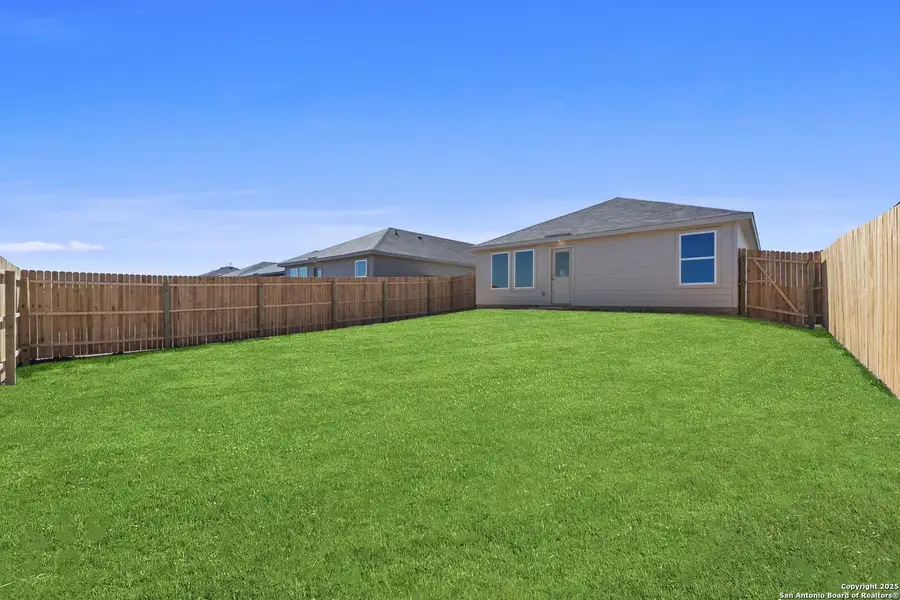 Exterior details and patio area of a home in Randolph Crossing: Cottage Collection, Converse (Image 2). Exterior details and patio area of a home in Randolph Crossing: Cottage Collection, Converse (Image 2).